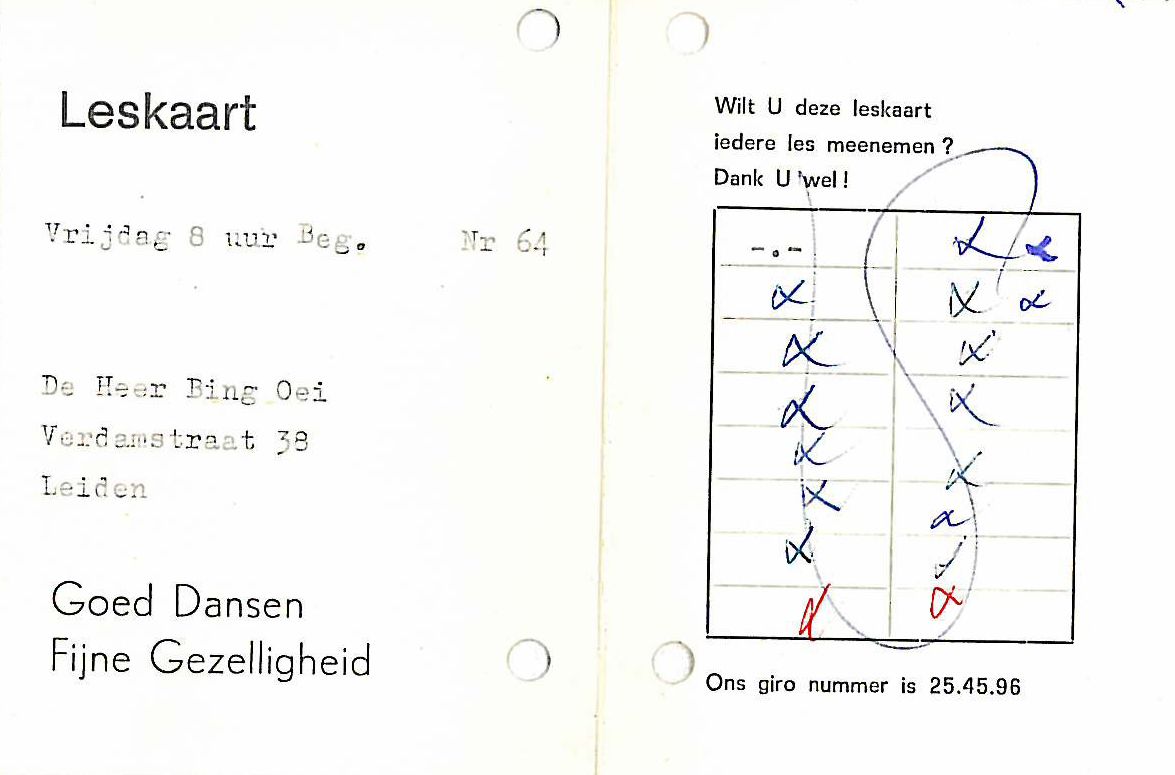Evert Castelein leskaart