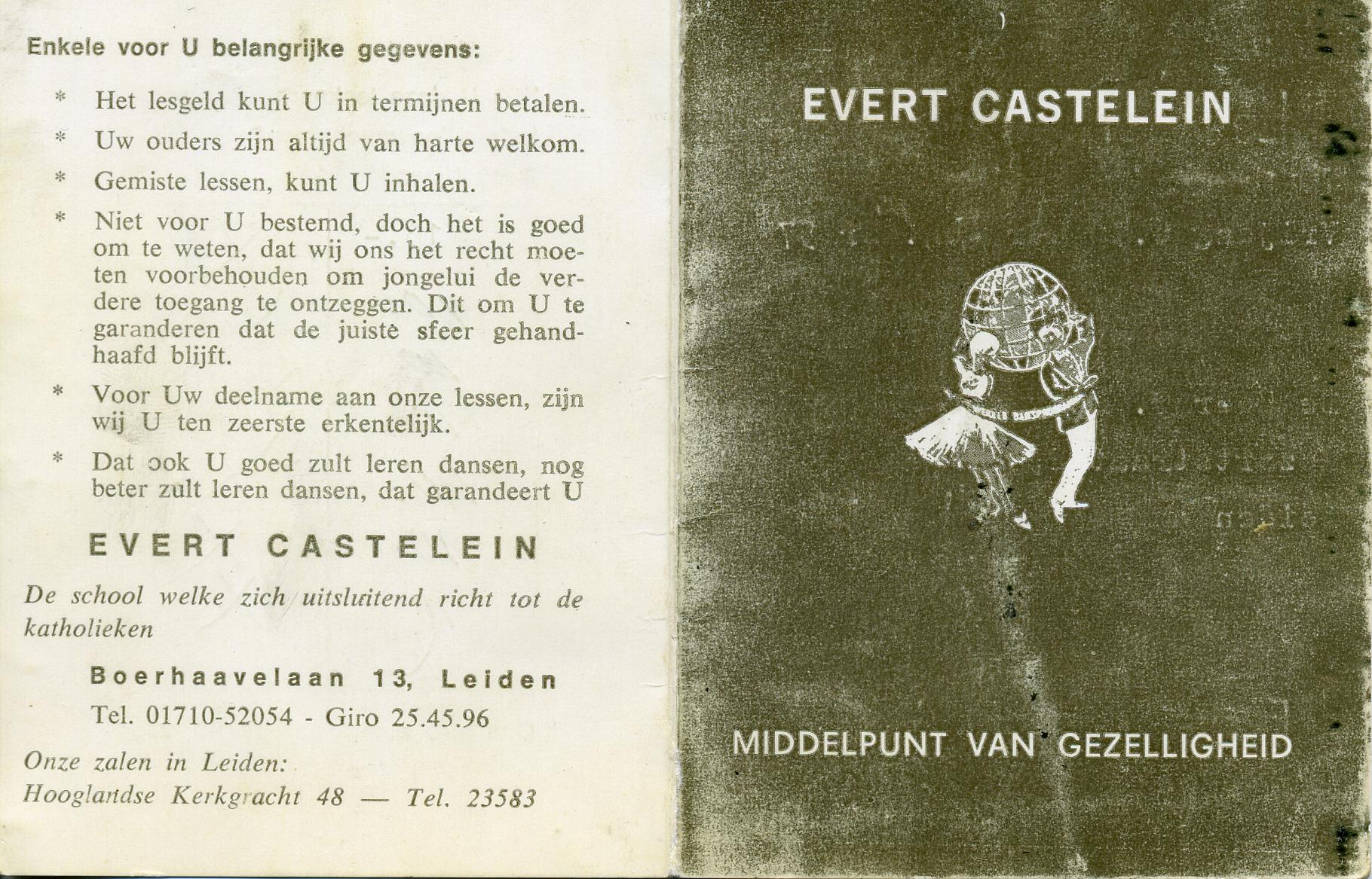 Evert Castelein leskaart